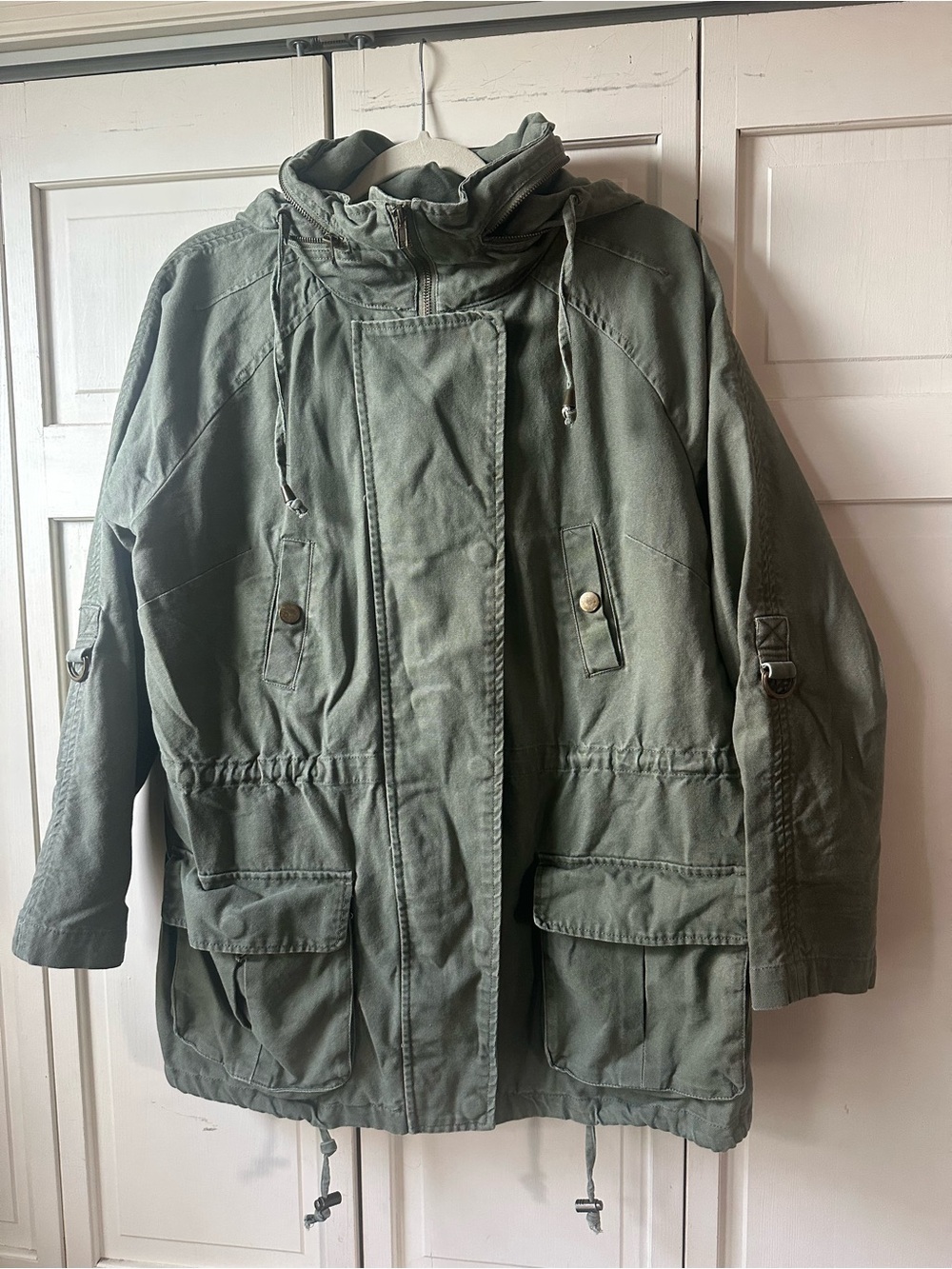 Willow & Clay Olive Green Utility Jacket